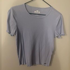 Light blue Hollister baby tee